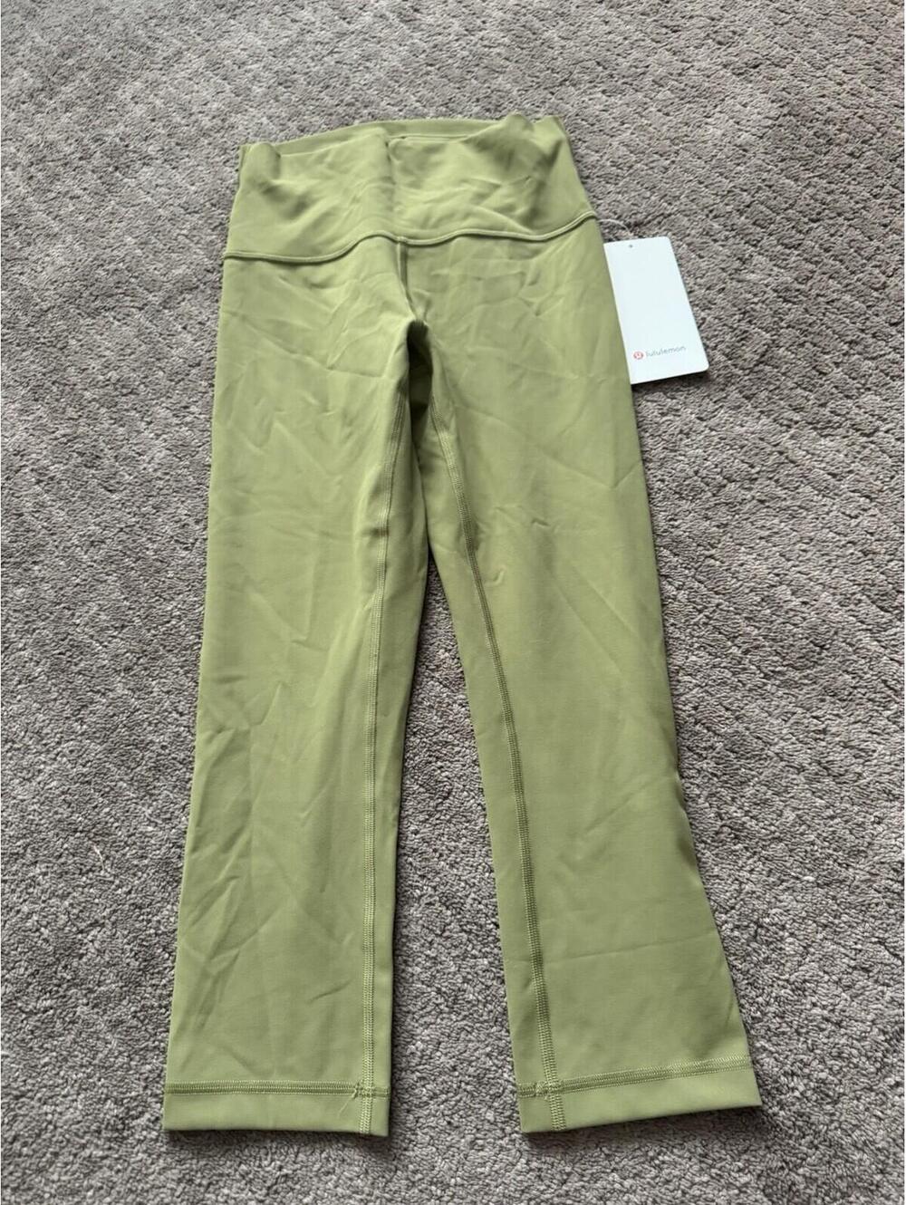 Lululemon Wunder Train HR Crop 21” Leggings BRZG Size 6